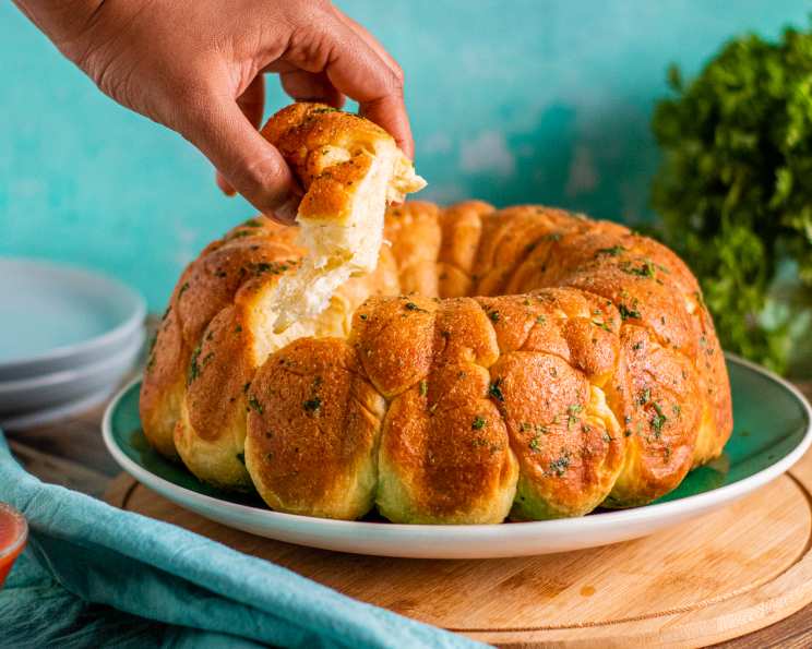 Pepperoni and Mozzarella Monkey Bread Recipe